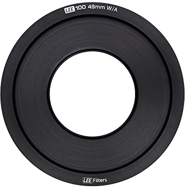 LEE Filters LEE100 FHWAAR49C Wide-Angle Adapter Ring 49mm Diameter Black Camera Accessory