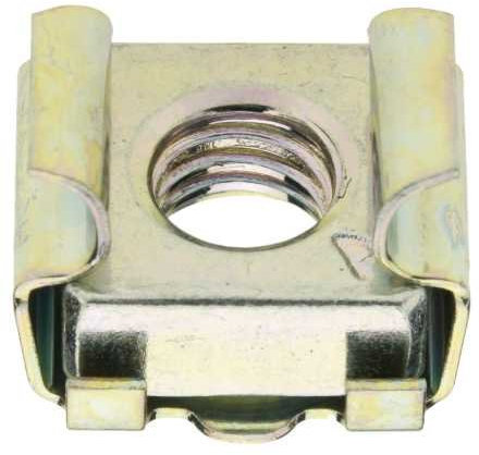 Reidl Käfigmuttern M 10 x 8 mm Stahl galv. verzinkt farblos 10 Stück