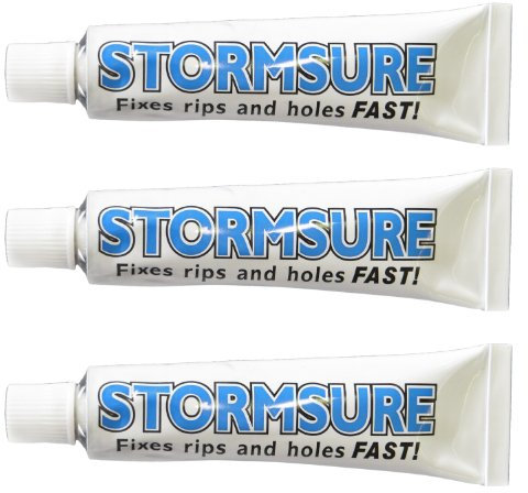 Explorer Stormsure 7190 Durchsichtiger Kleber 15gm Rohr - 3 x 5g Tuben