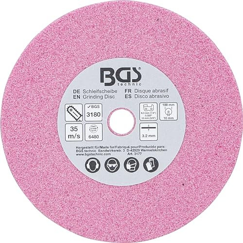 BGS 3177 - Disque abrasif - pour art. 3180 - Ø 100 x 3,2 x 10 mm