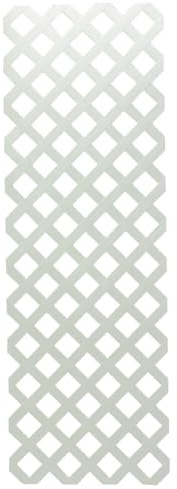 Videx-Rankgitter Spalier Coventry-Classic, Kunststoff weiß, 60 x 180cm