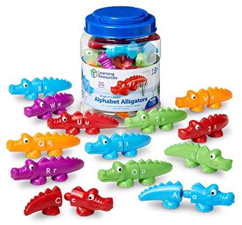 Learning Resources Snap-n-Learn Alphabet-Krokodile