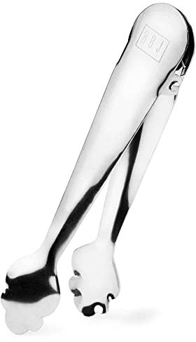 Boj Olaneta Pince à glaçons avec Ressort, 20 cm, Argent
