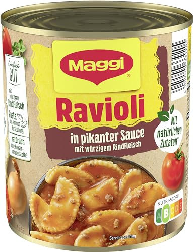 MAGGI Ravioli in pikanter Sauce, 800g