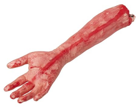 W WIDMANN MILANO Party Fashion - 81606 - Brazo cercenado a tamaño natural, decoración, horror, Halloween, fiesta temática