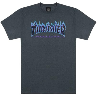 Thrasher Herren Flamme T-Shirt