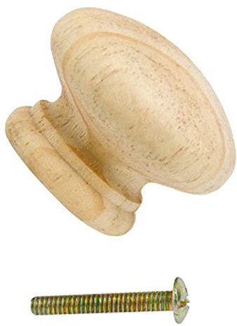 Bulk Hardware BH01264 Bouton de porte Pin, 30 mm, Set de 4 Pièces