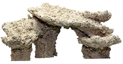 ARKA Riffkeramik Riffplateau - 40 cm - Bietet eine natürliche Plattform für Aquariengestaltung, aus 100% natürlichen, schadstofffreien Materialien, Made in Germany.