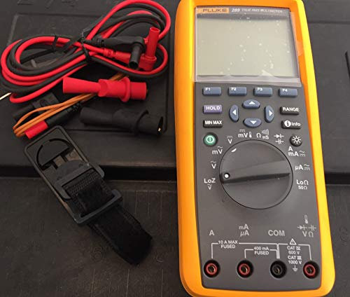 Multimètre numérique industriel (10A, 1000V) pour appareils électroménagers, industries lourdes | Modèle : Fluke 289