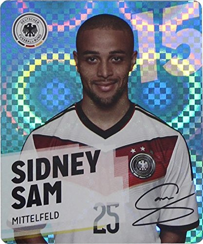 Carte pailletée / REWE DFB Coupe du monde 2014 Sidney Sam N° 15/34