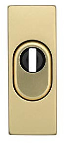 1 Stück Zyl.-Schutzrosette ABUS RSZS 316, mit Ziehschutz, für Metalltüren EK F3 messingfarb. Elox.