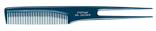 Comair 7000326 Toupier-Abteilkamm 300 Profi-Line, blau