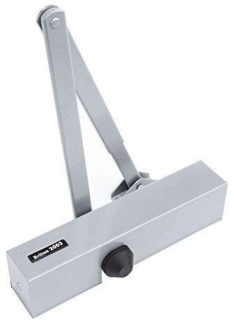 Briton 2003.SES Size 3 CE Door Closer Fixed for Fire Doors - Silver