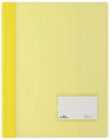 Durable Schnellhefter, überbreit, gelb, 25er Packung, 268004