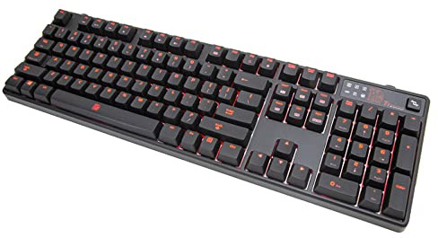 Tt eSPORTS Thermaltake Tt e Sports Poseidon Z RGB Software Controlled 16.8 Million Color Brown Switches Mechanical Gaming Keyboard KB-PZR-KBBRUS-01