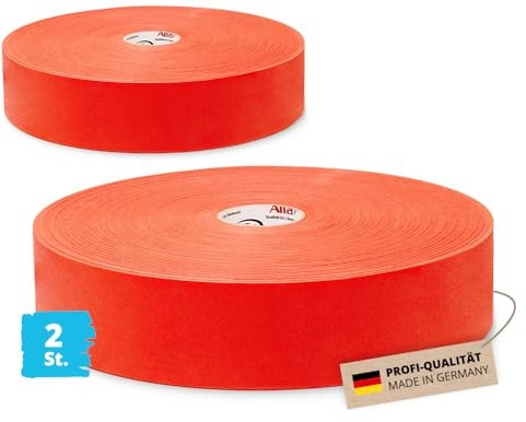 Alfa 2x PE-Nageldichtband 50mm x 20m – Stark klebendes Dichtungsband (40 m) | Profi-Qualität - Geschlossenzelliger PE-Schaum - Hohe Klebkraft - Einfache Verarbeitung - Für Außenbereich geeignet