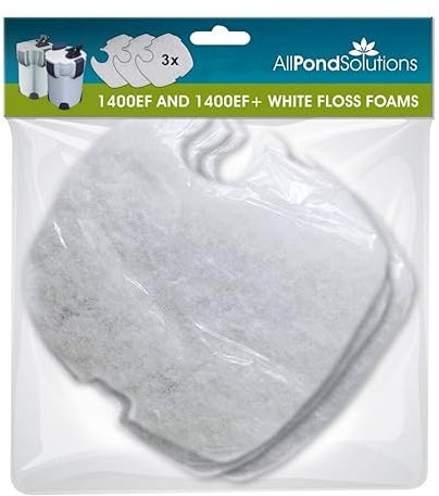 Replacement Foams fits All Pond Solutions 1000EF+ Aquarium External Fish Tank Filter