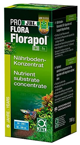 JBL PROFLORA Florapol 2012300 Langzeit-Bodendünger für Süßwasser Aquarien, 700 g