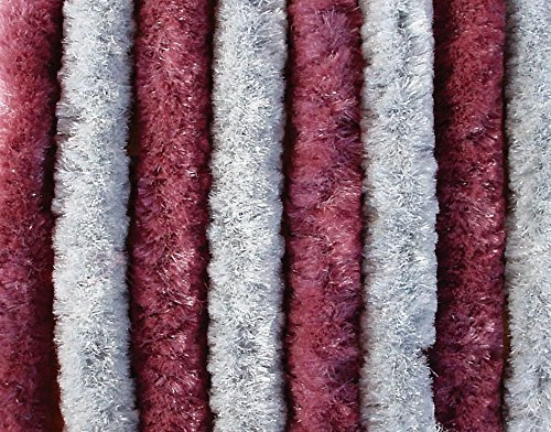 Arisol 679232 Flauschvorhang Bordaux/Grau