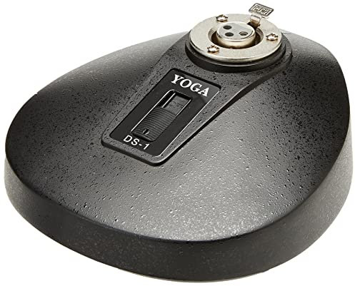 Pulse DS-1 - Supporto per microfono a collo di cigno XLR con base commutata