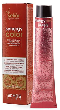 Echosline Seliàr Synergy Color – Colore In Crema Senza Ammoniaca Per Capelli Castano Chiaro Viola (5.2) - 100 ml