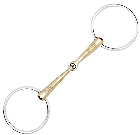 Stübben Gebiss 2226 Wassertrense einfach gebrochen - 12,5 cm - 16 mm - Sweet Copper