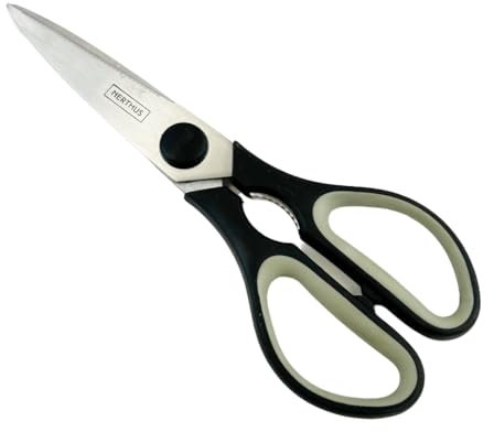 NERTHUS FIH 087 - Tijeras de cocina de Acero Inoxidable ultrafiladas