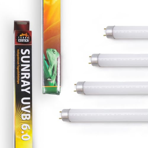 Terra Exotica Sunray UVB 6.0 - Leuchtstoffröhre mit erhöhter UV-B Abstrahlung (18, Watt)