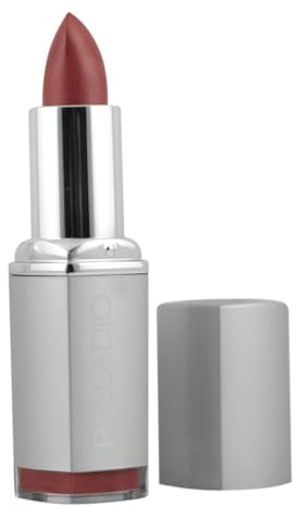Palladio Herbal Lipstick, reich pigmentierter und cremiger Lippenstift, angereichert mit Aloe Vera, Kamille und Ginseng, verhindert das Austrocknen der Lippen, Rosey