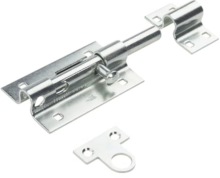 National Hardware N151-118 V832 Extra Heavy Barrel Bolt in Zinc plated,5 Inch