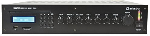 120W Mixer Amplifier With CD, Intergral USB/SD Audio Player & Integral FM Radio Tuner
