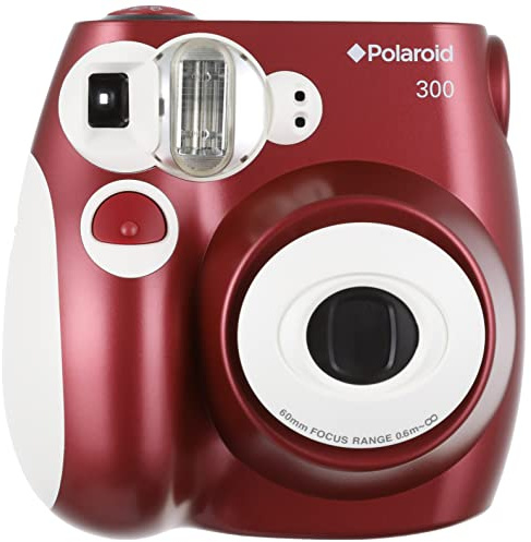 Polaroid PIC-300 Instant Film Camera (rosso)