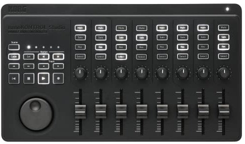 Korg - nanoKONTROL - USB- und Bluetooth-Studio-MIDI-Controller für Mobilgeräte
