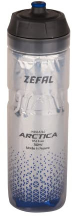 Zefal 165B, Arctica Bidon de ciclismo Isothermo, Unisex Adulto, Azul, 750 ml