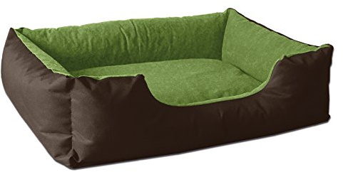 BedDog Hundebett LUPI Hundekissen Hundekorb mit Waschbarem Bezug | Hundesofa Schlafplatz und Liegeplatz für Alle Hunderassen, Formstabil Gepolstert, Sechs Größen von S bis XXXL