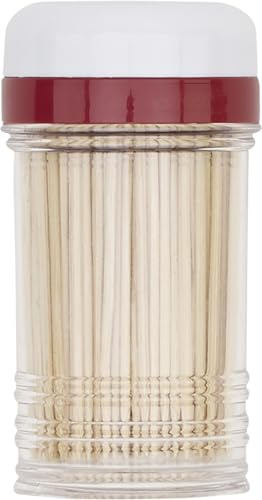 GoodCook Everyday Shake-A-Pick Toothpicks with Dispenser, 200 Picks