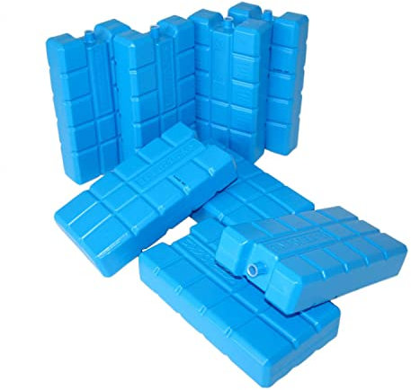 ToCi 8 x XXL Kühlakku je 750 ml – Wiederverwendbare Kühlelemente für Kühltasche & Kühlbox - Iceakkus mit langer Kühlleistung - Kühlpads lebensmittelecht & zertifiziert - Made in EU