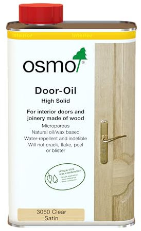 Osmo Wooden Door Oil - 3060 Satin Clear -1 Litre