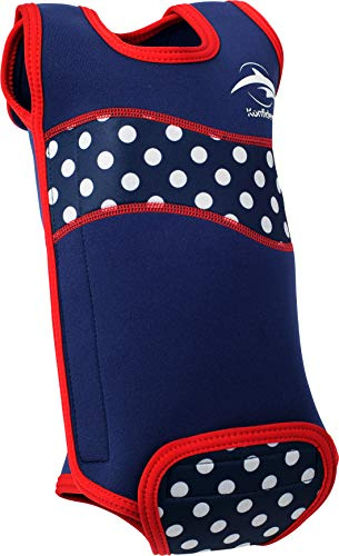 Konfidence Babywarma Baby-Neoprenanzug -Blau (gepunktet) ,0-6 Monate