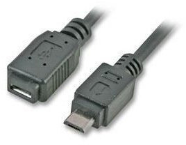 Ex-Pro® Hi-Speed USB Micro B Cable - Micro-USB Type B (M) - Micro-USB Type B (F)- 3m Extension USB cable