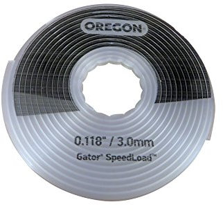 Oregon Gator SpeedLoad - Disco de Repuesto para cortadora (3 Unidades, 3,0 mm x 5,52 m, 3 Unidades), Color Blanco