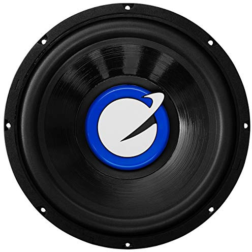 Planet Audio TQ10S Subwoofer para Coche de 10 Pulgadas, Potencia máxima de 1200 vatios, Bobina de Voz única de 4 ohmios, se Vende Individualmente, Color Negro