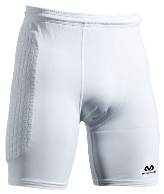 McDavid David Unisex – Erwachsene Striker Schutzhose, Weiß, L
