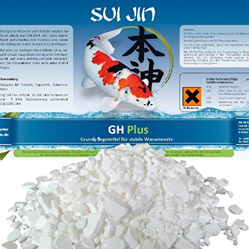 GH Plus - 9 kg FLOCKEN Gesamthärte Wasseraufbereiter
