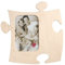 Country Living Puzzle-Rahmen aus Holz, Natur, 0