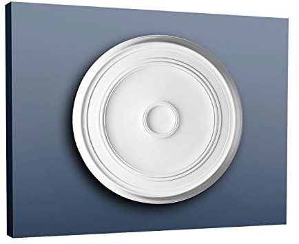 Orac Rosace R76 Ø 62 cm x 4,1 cm Mousse de polyuréthane rigide prétraité