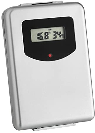 TFA Dostmann Thermo-Hygro-Sender, 30.3200, Zusatzsender für Funk-Wetterstation Gallery (35.1126), weiß