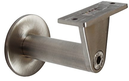 Edelstahl V2A Handlaufhalter HLH 0031 gerade Auflage 2 Teilig Handlaufträger Stütze