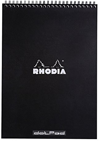 RHODIA 185039C - Notepad bloc-notes a Spirale (Rilegatura 21x29,7cm 80g/m²