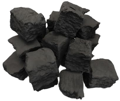 The Stove Wizard 20 Medium Gas Fire Ceramic Coals Replacement suitable for Gas, LPG, Bio Ethanol or Electric fires